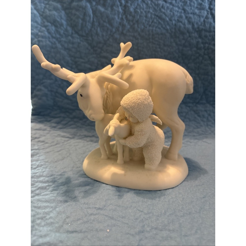 Vintage 1999 Dept 56 Snowbabies "I CARIBOU YOU" ( RETIRED)
